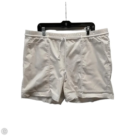 Shorts By J. Jill In White, Size: Xl