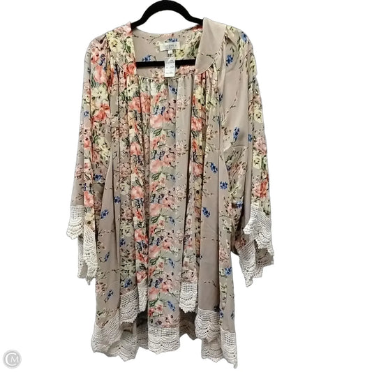 Shawl By Umgee In Beige, Size: 1x