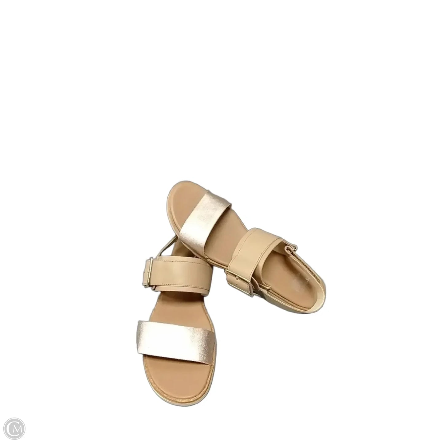 Sandals Flats By Sorel In Bronze, Size: 10.5
