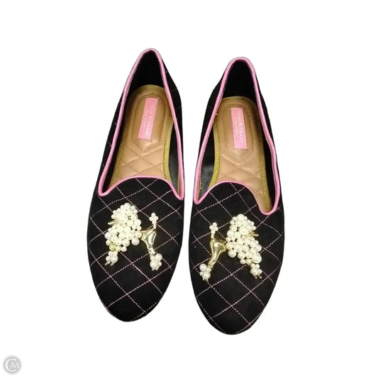 Shoes Flats By Isaac Mizrahi In Black & Pink, Size: 6.5