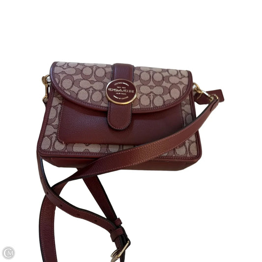Crossbody Designer By Coach, Size: Medium