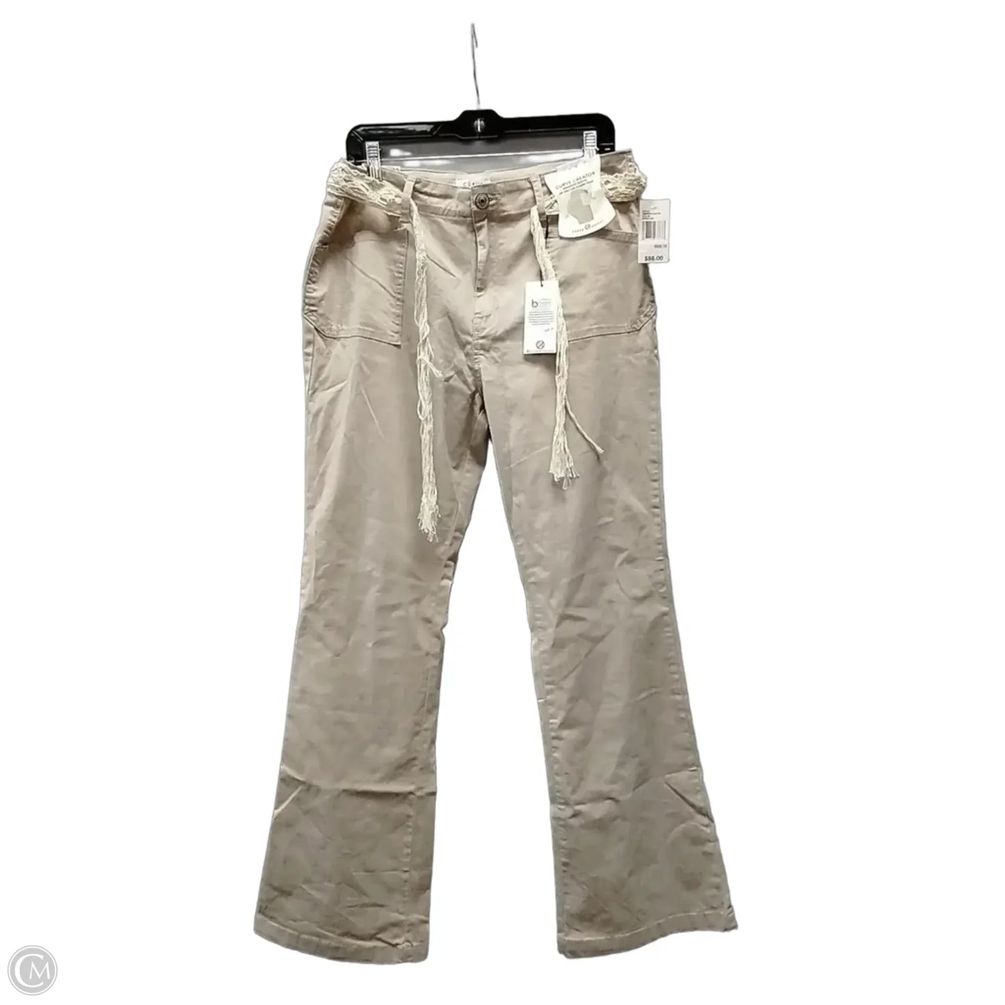 Pants Chinos & Khakis By Curve Appeal In Tan, Size: 10