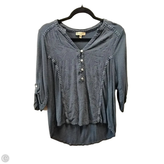 Top Long Sleeve By Democracy In Blue, Size: L