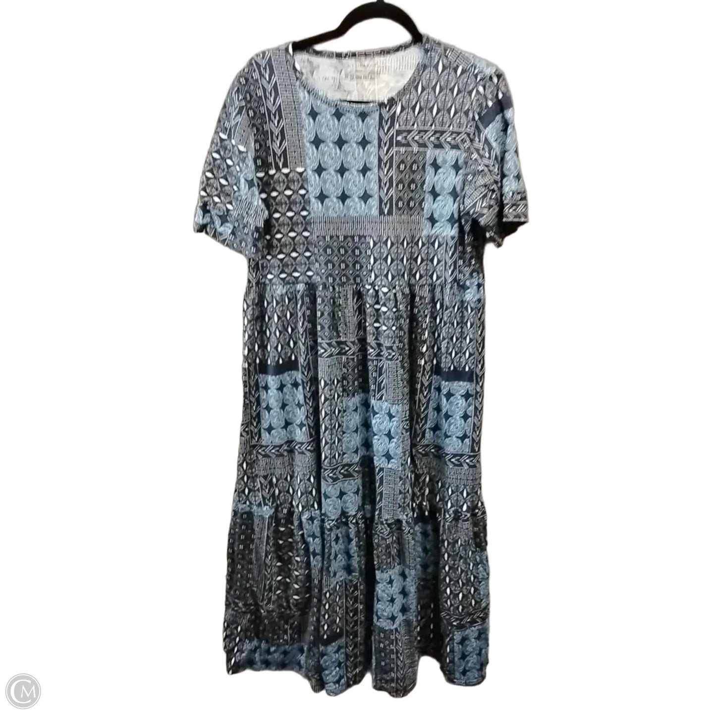Dress Casual Maxi By West Bound In Blue, Size: 14