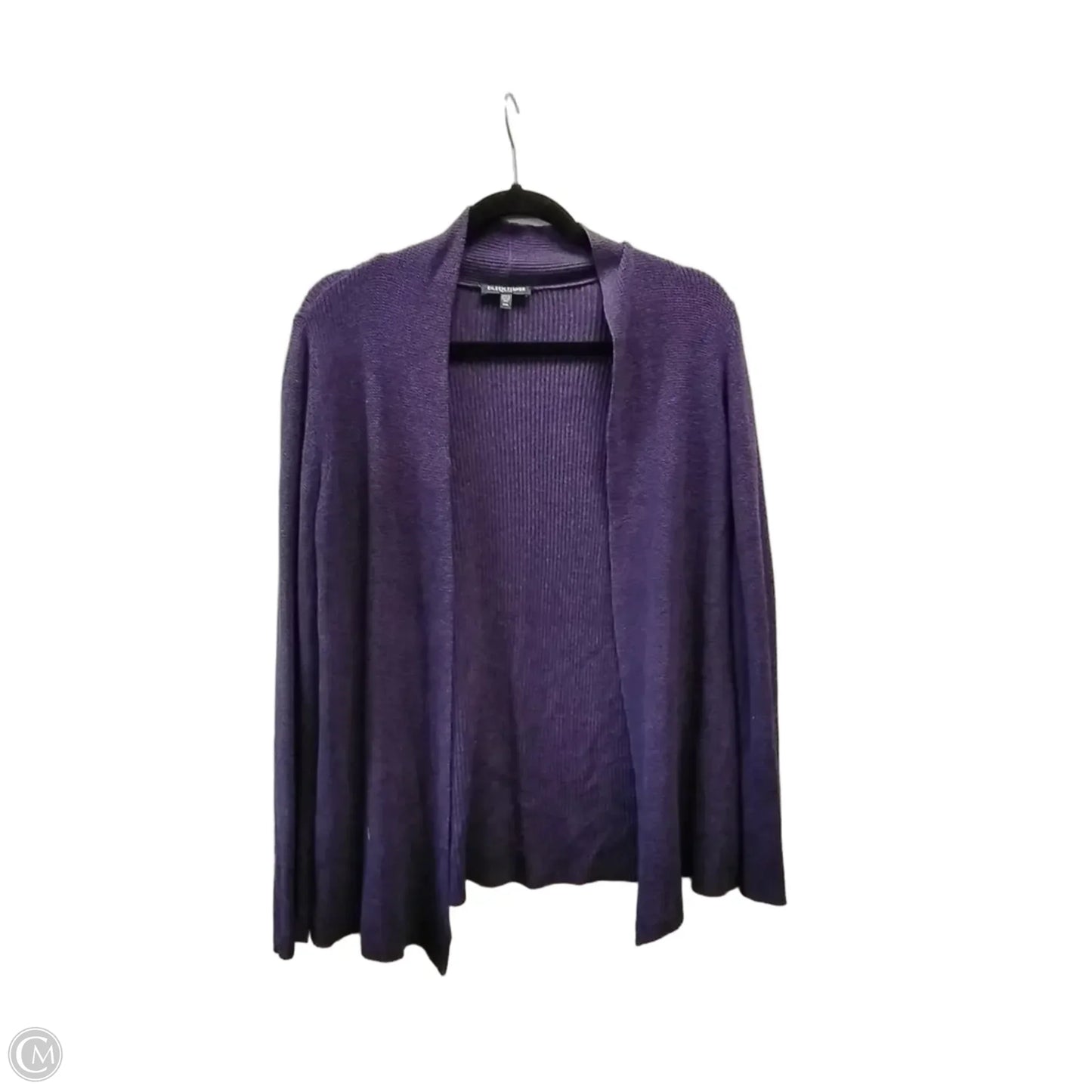 Cardigan By Eileen Fisher In Purple, Size: Mp