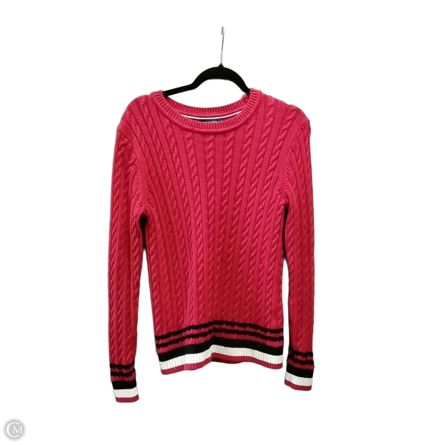 Sweater By Tommy Hilfiger In Red, Size: M