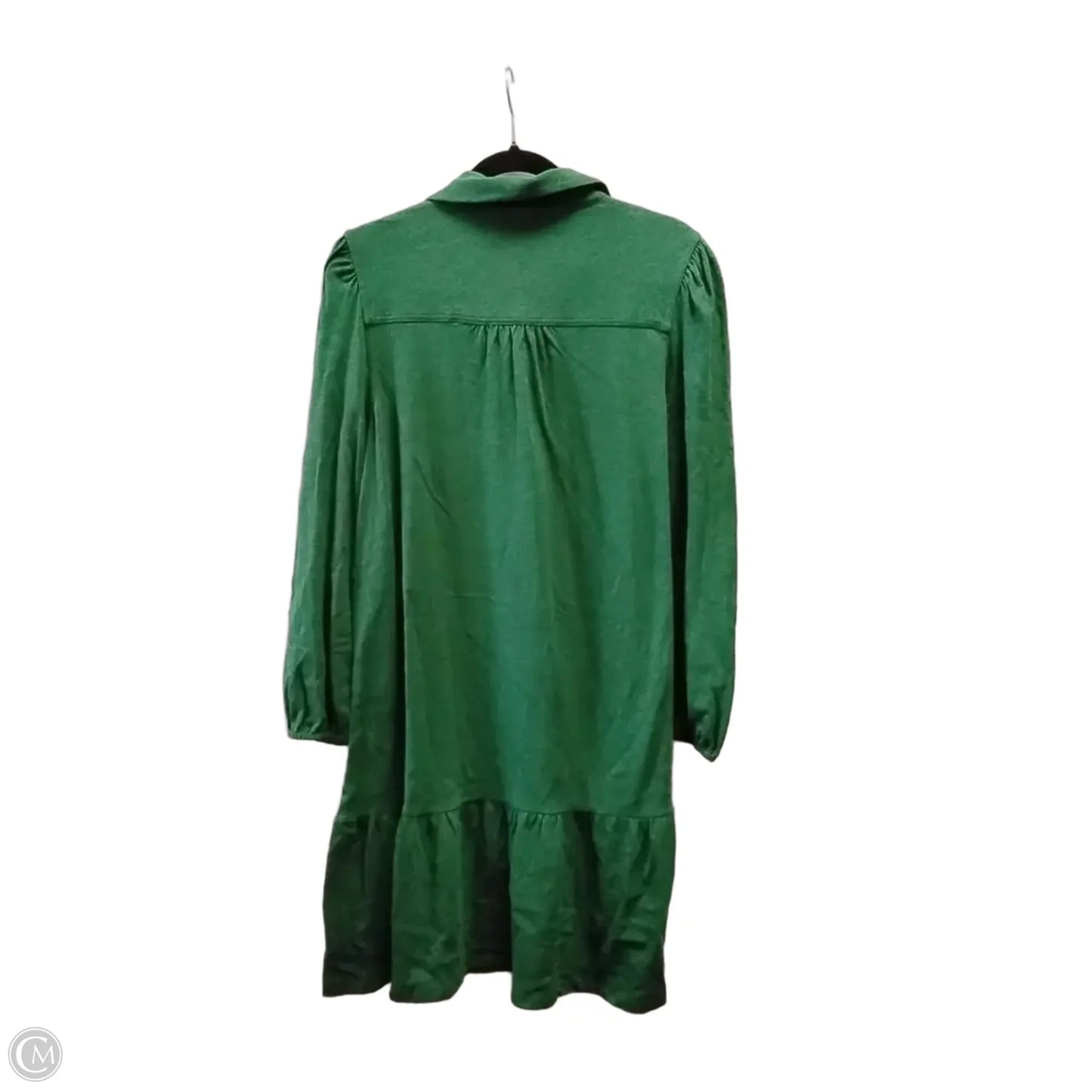 Dress Casual Midi By Loft In Green, Size: 14