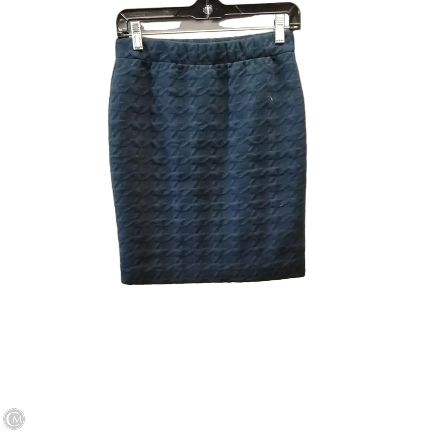 Skirt Midi By Ann Taylor In Navy, Size: Xsp