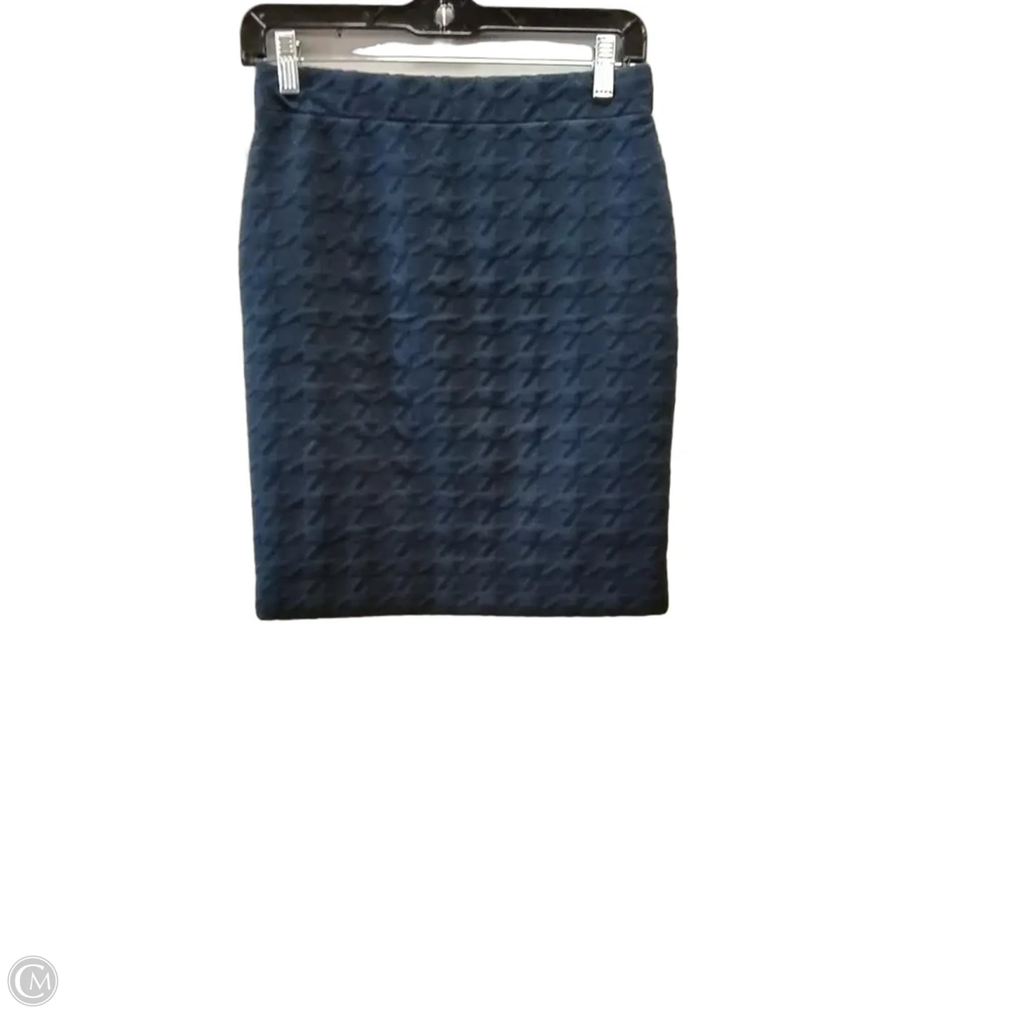 Skirt Midi By Ann Taylor In Navy, Size: Xsp