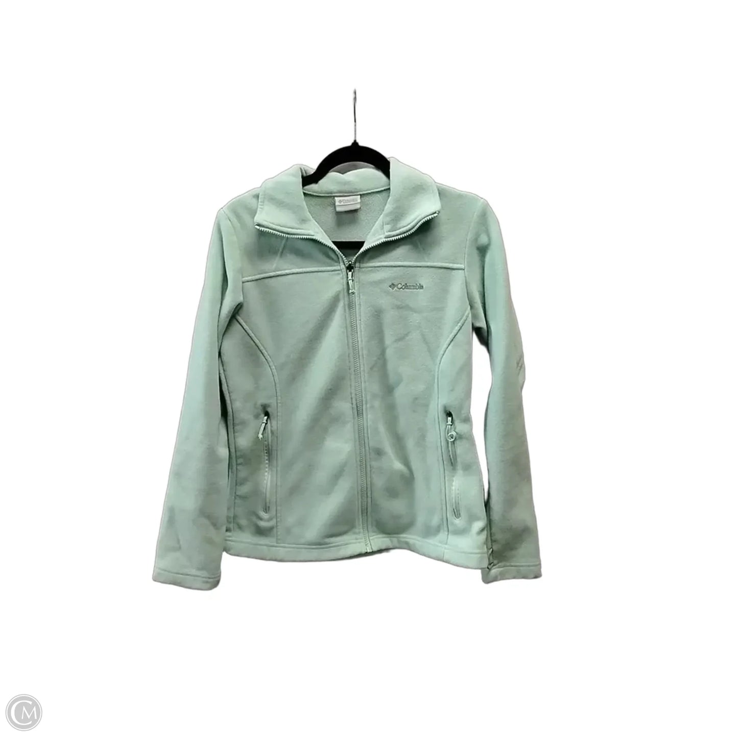 Jacket Fleece By Columbia In Teal, Size: S