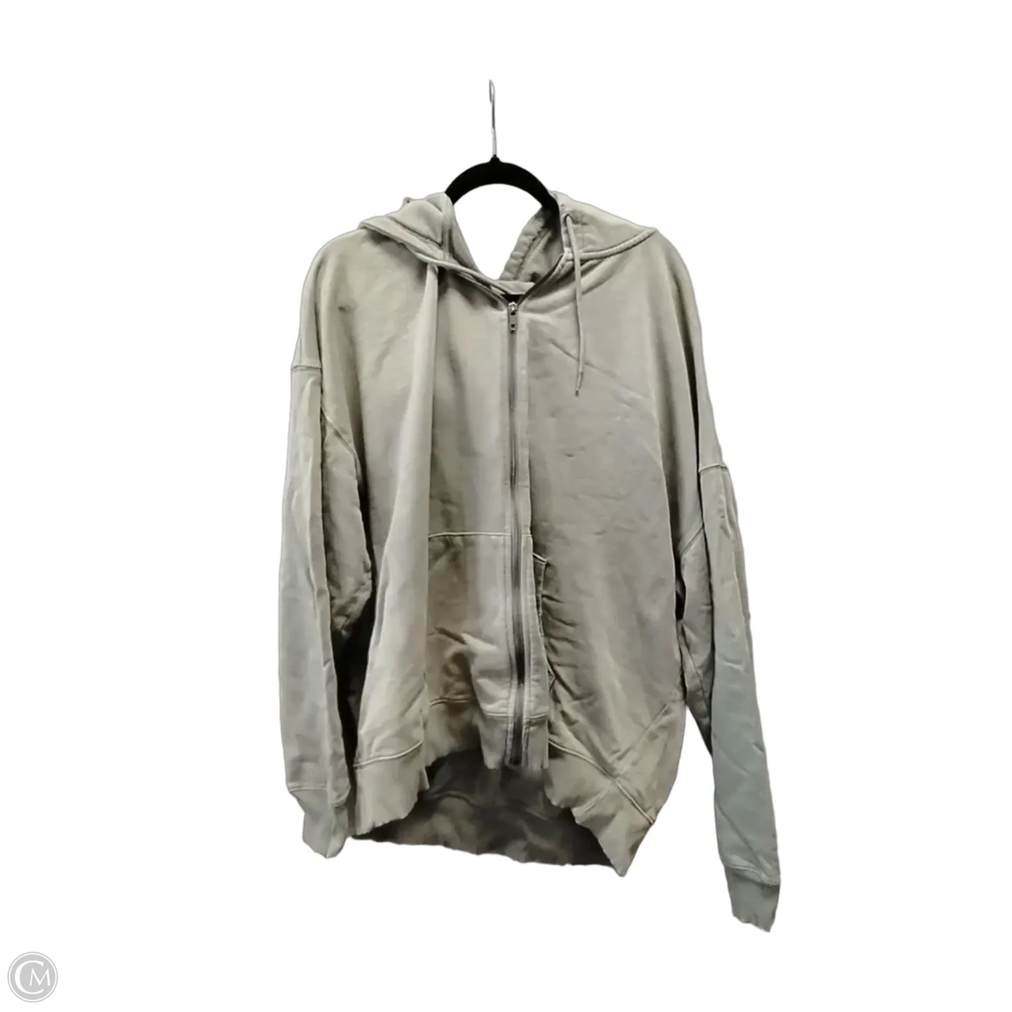 Sweatshirt Hoodie By Arizona In Green, Size: Xxl