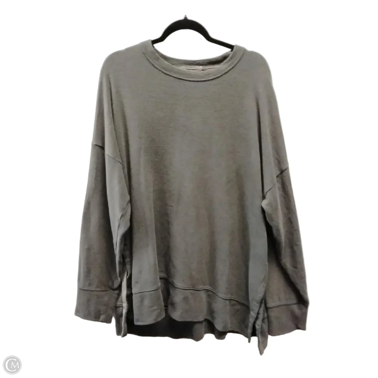 Sweatshirt Crewneck By Aerie In Grey, Size: Xl