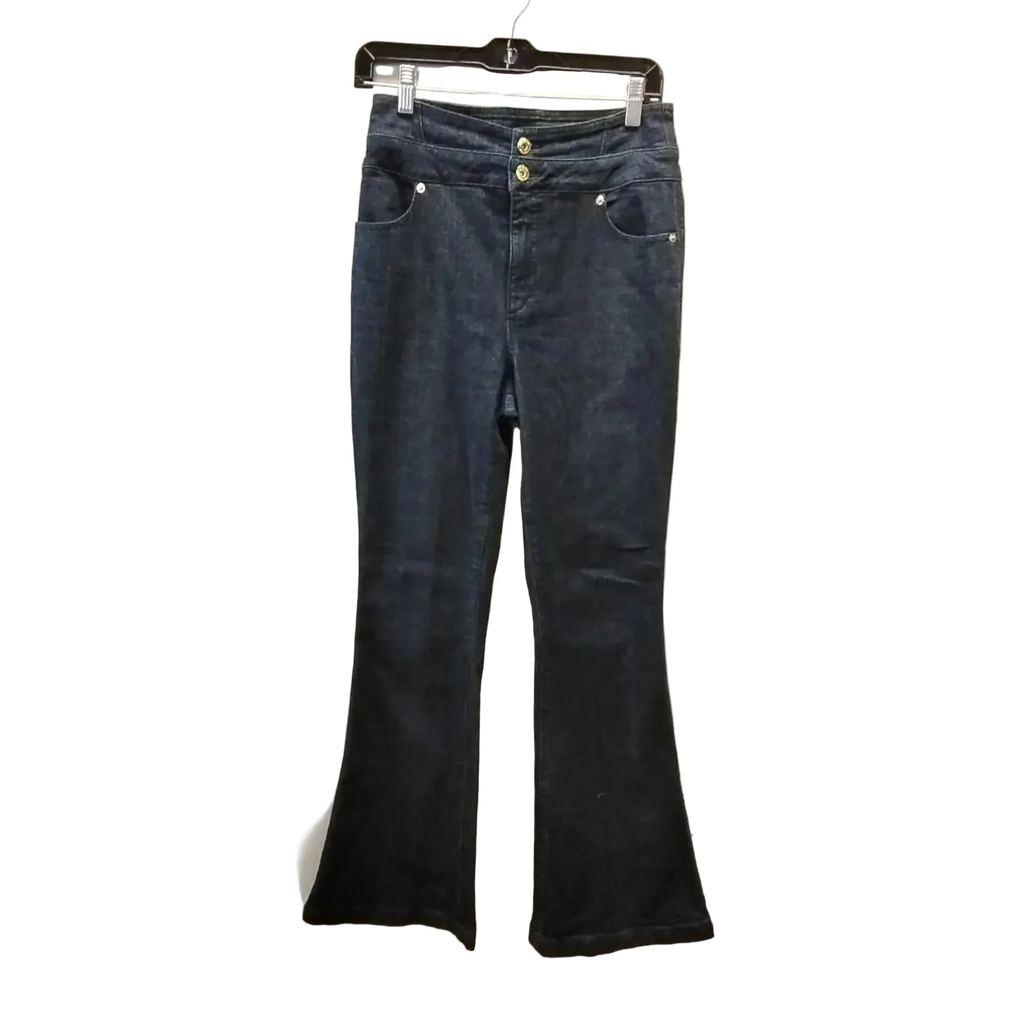 Jeans Flared By Inc In Blue Denim, Size: 6