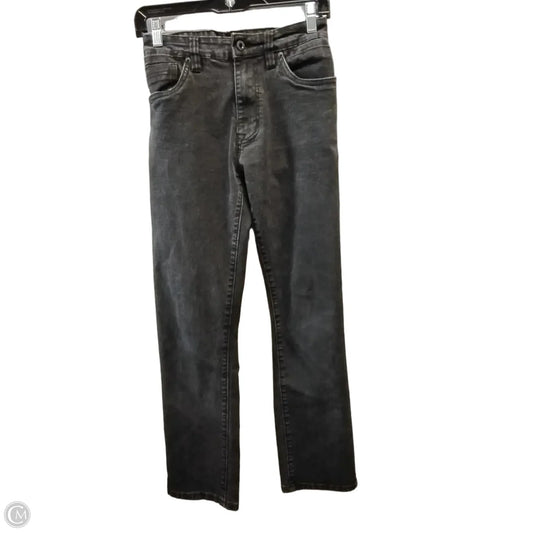 Jeans Straight By Kenneth Cole In Black Denim, Size: 14