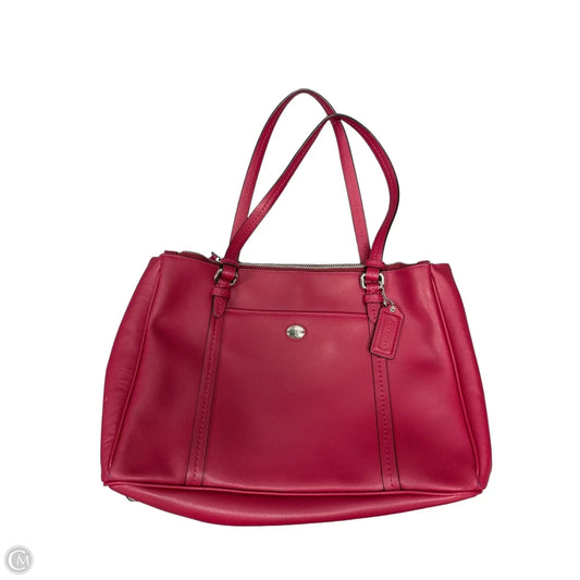 Handbag Designer By Coach, Size: Large