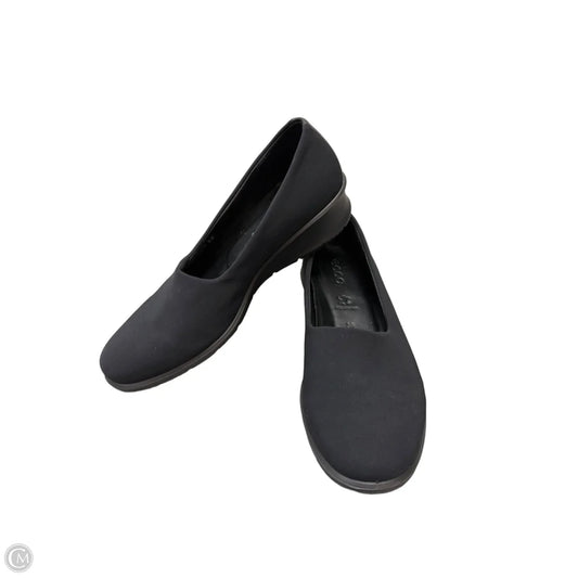 Shoes Flats By Ecco In Black, Size: 7.5
