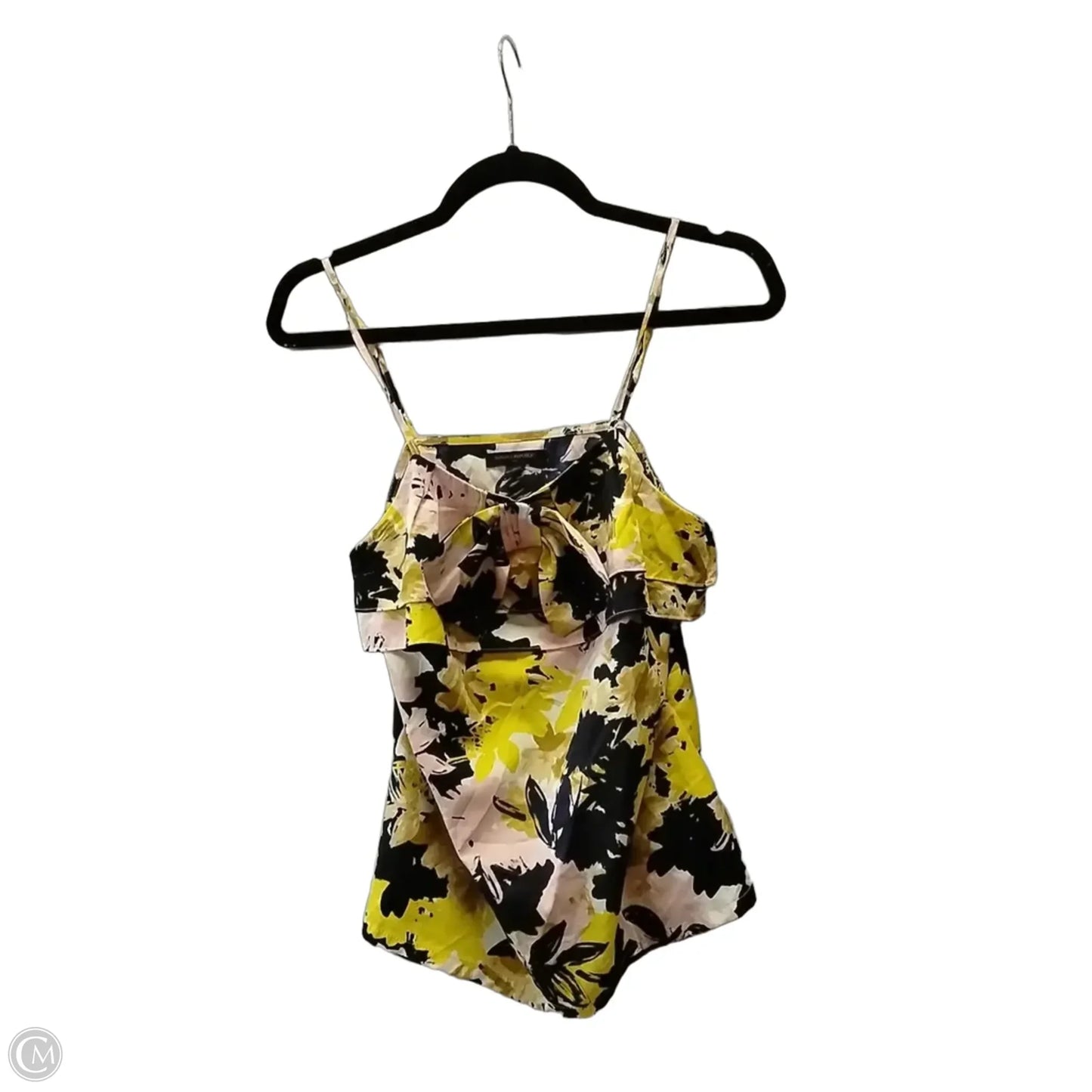 Blouse Sleeveless By Banana Republic In Floral Print, Size: S