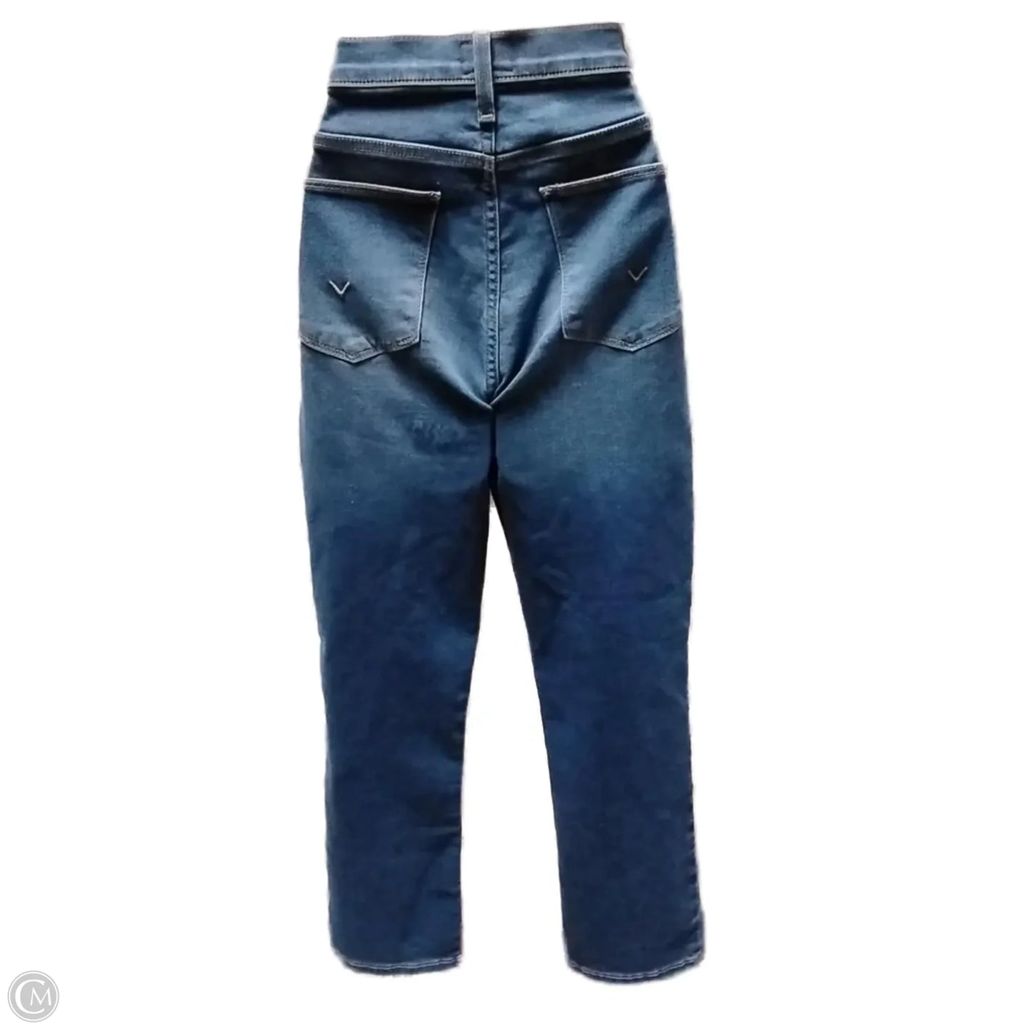 Jeans Straight By Hudson In Blue Denim, Size: 26