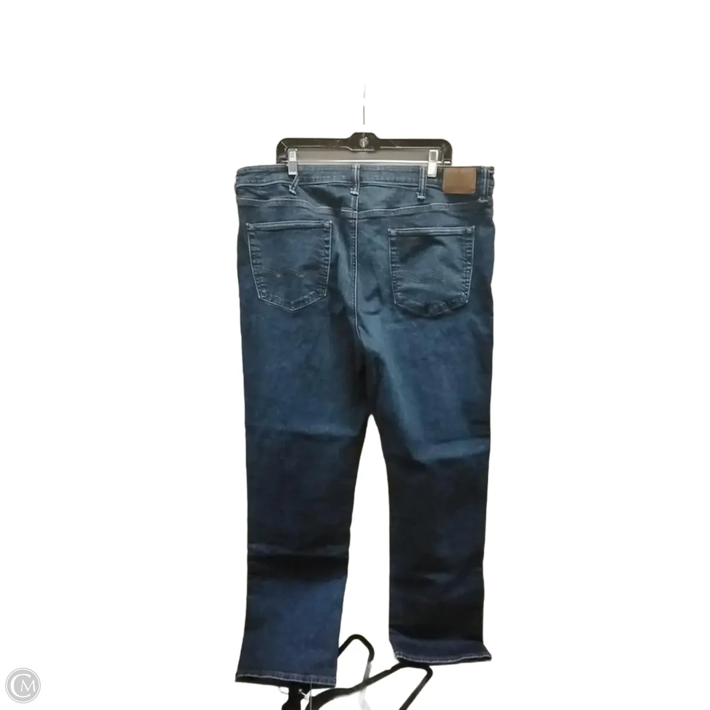 Jeans Straight By American Eagle In Blue Denim, Size: 18