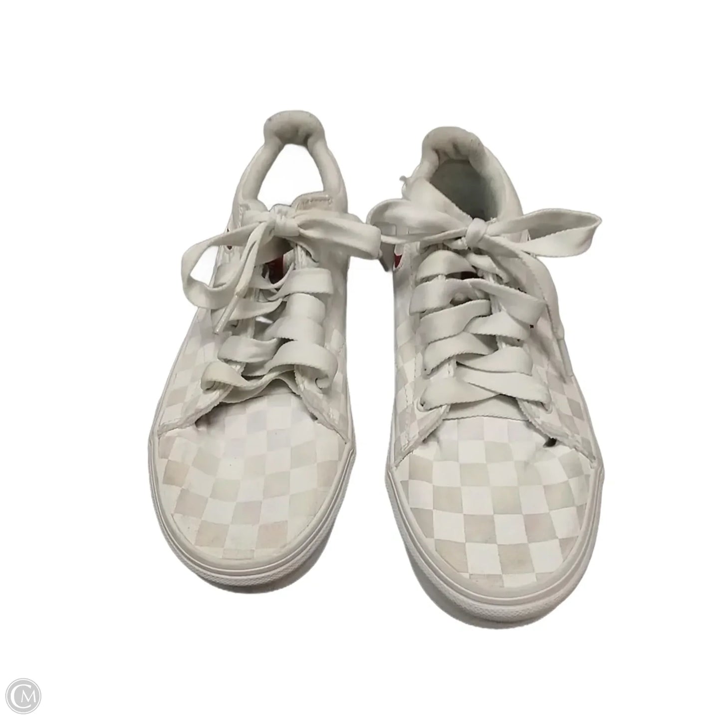 Shoes Flats By Vans In Checkered Pattern, Size: 9