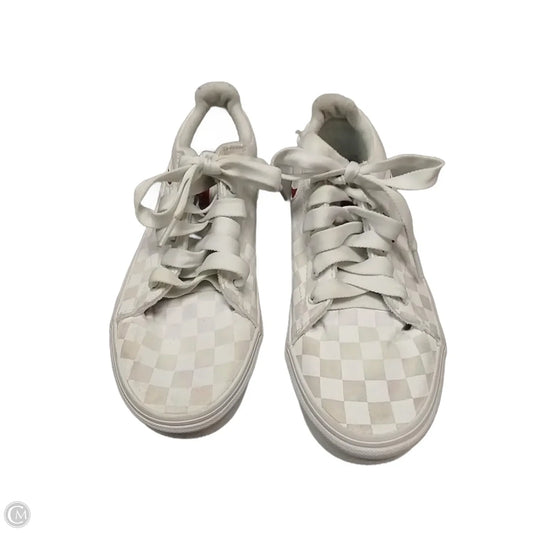 Shoes Flats By Vans In Checkered Pattern, Size: 9