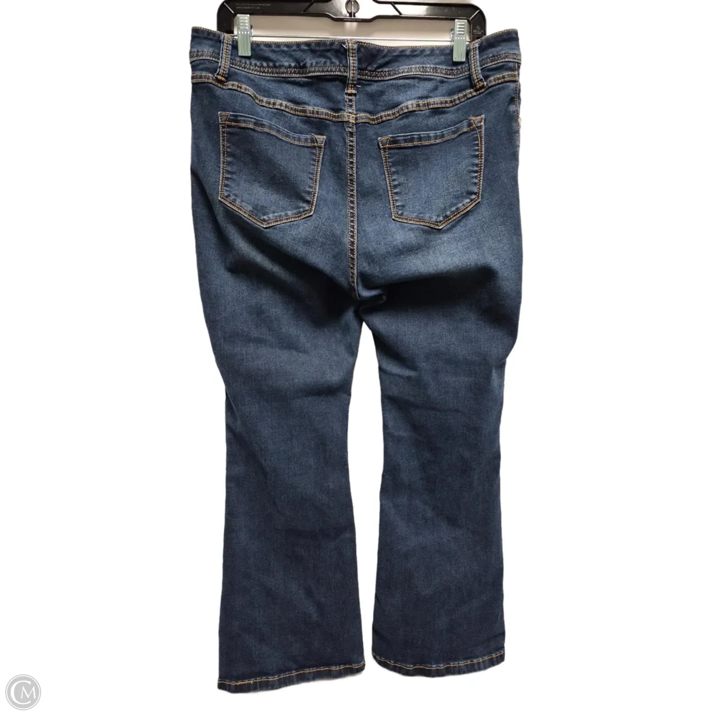 Jeans Boot Cut By Torrid In Blue Denim, Size: 12