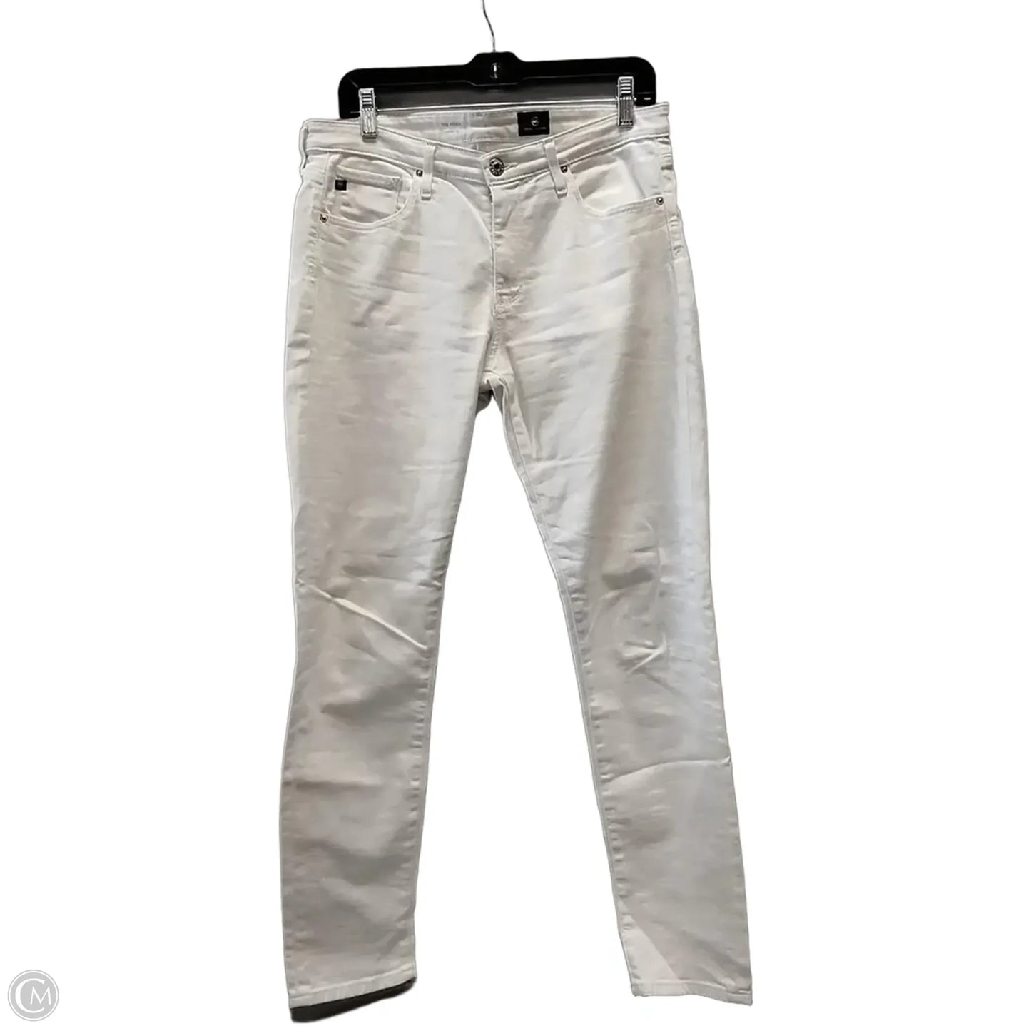 Jeans Straight By Adriano Goldschmied In White, Size: 8