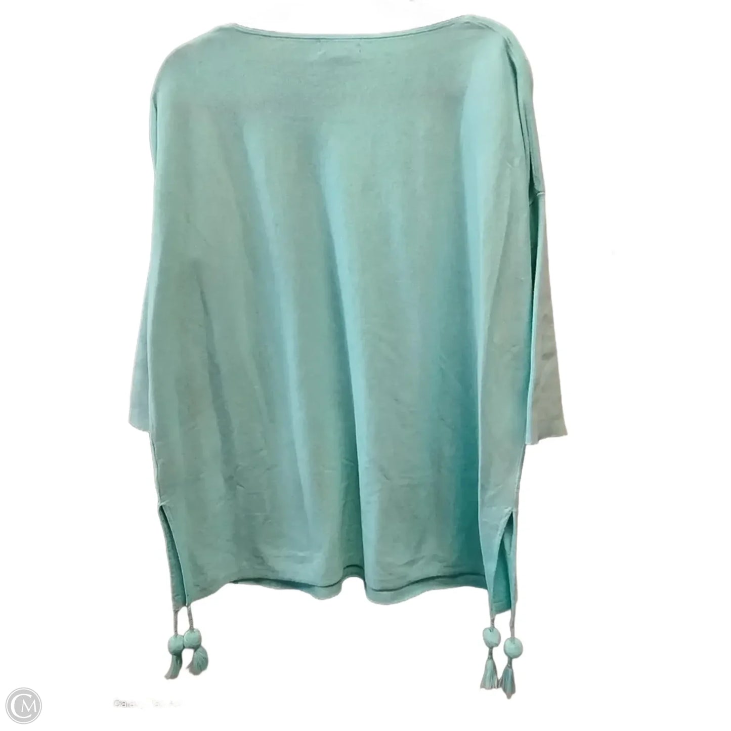 Top Long Sleeve Designer By Lilly Pulitzer In Blue, Size: S