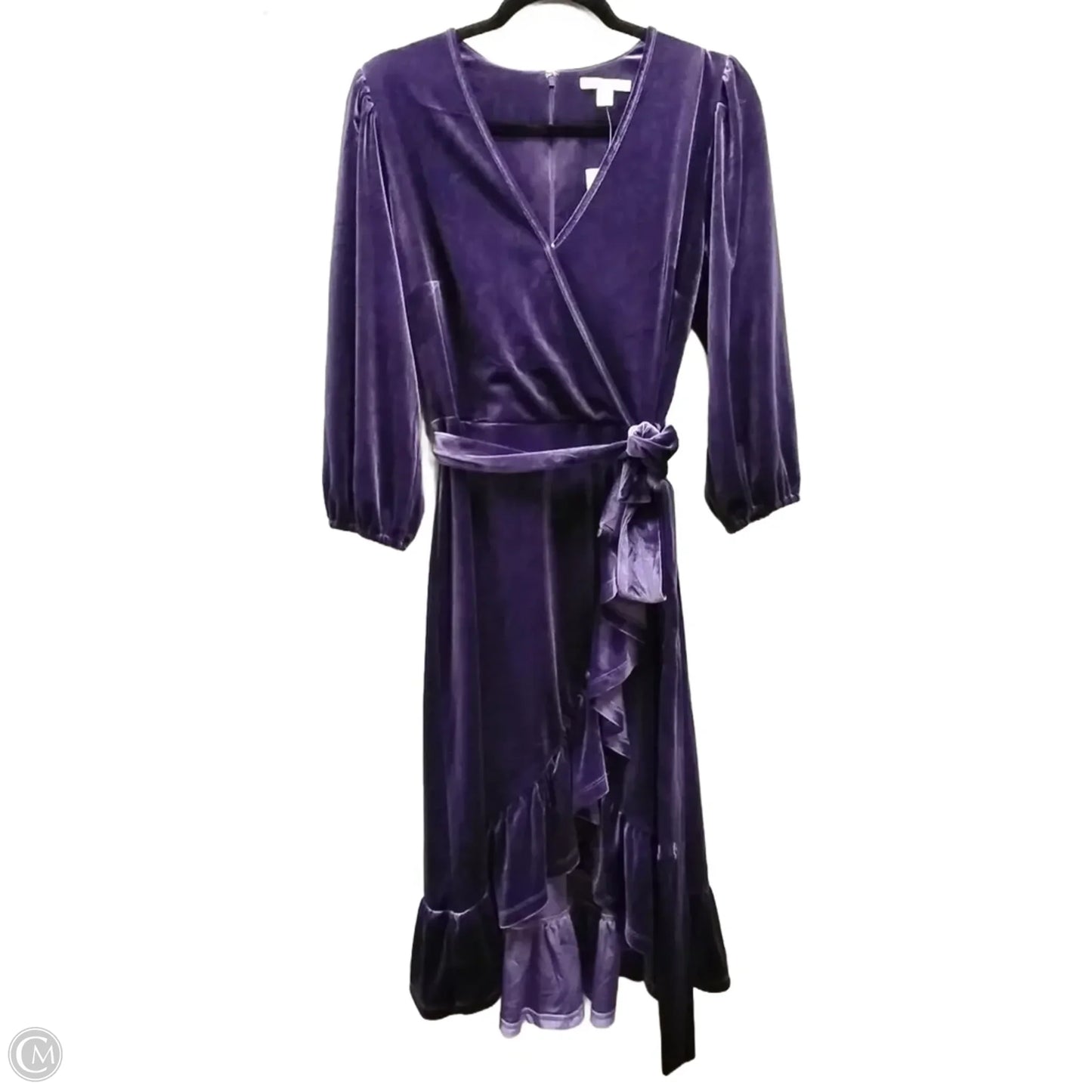 Dress Party Midi By Cato In Purple, Size: M