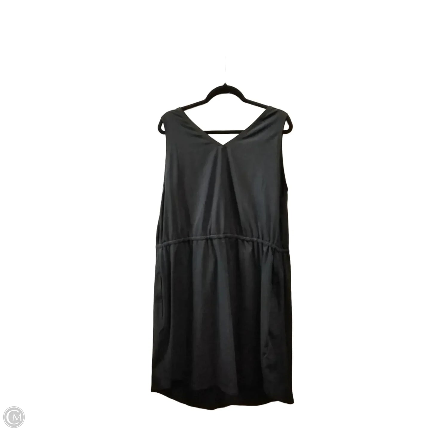 Dress Casual Midi By Eddie Bauer In Black, Size: 2x