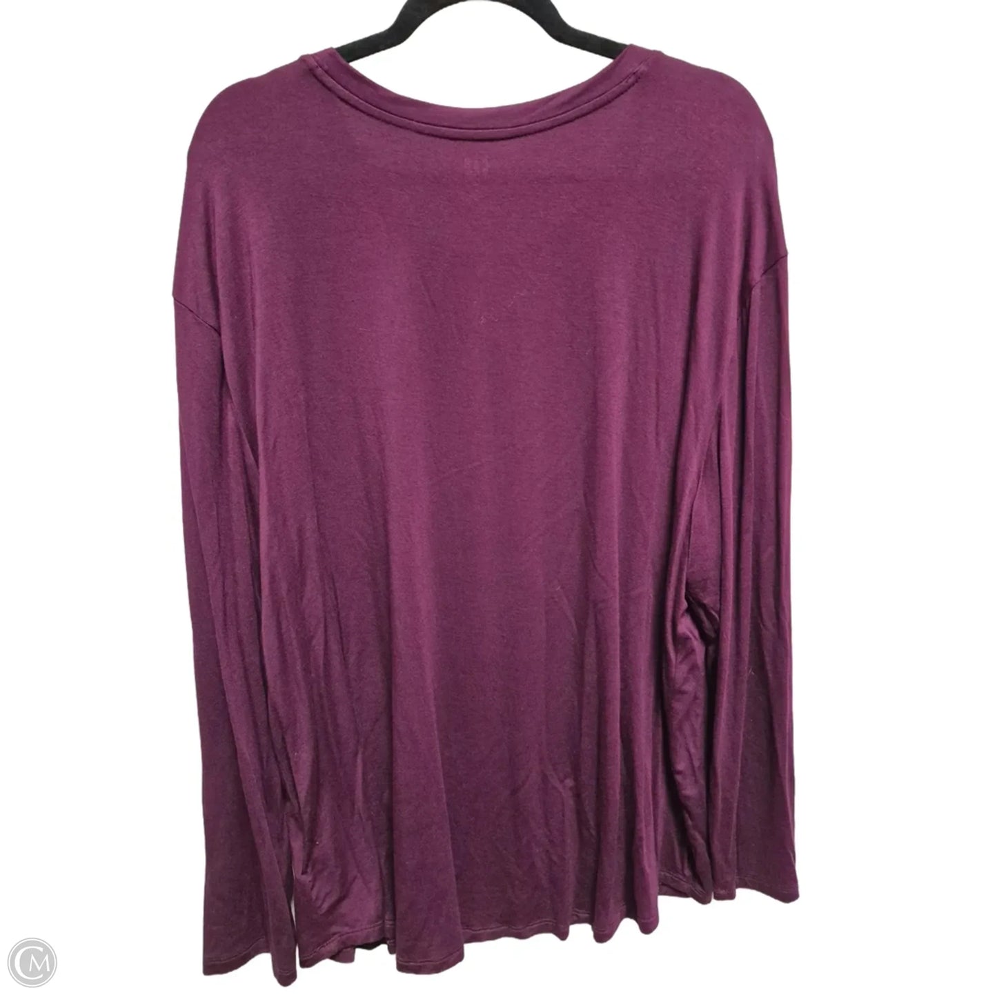 Top Long Sleeve By Gap In Purple, Size: Xxl