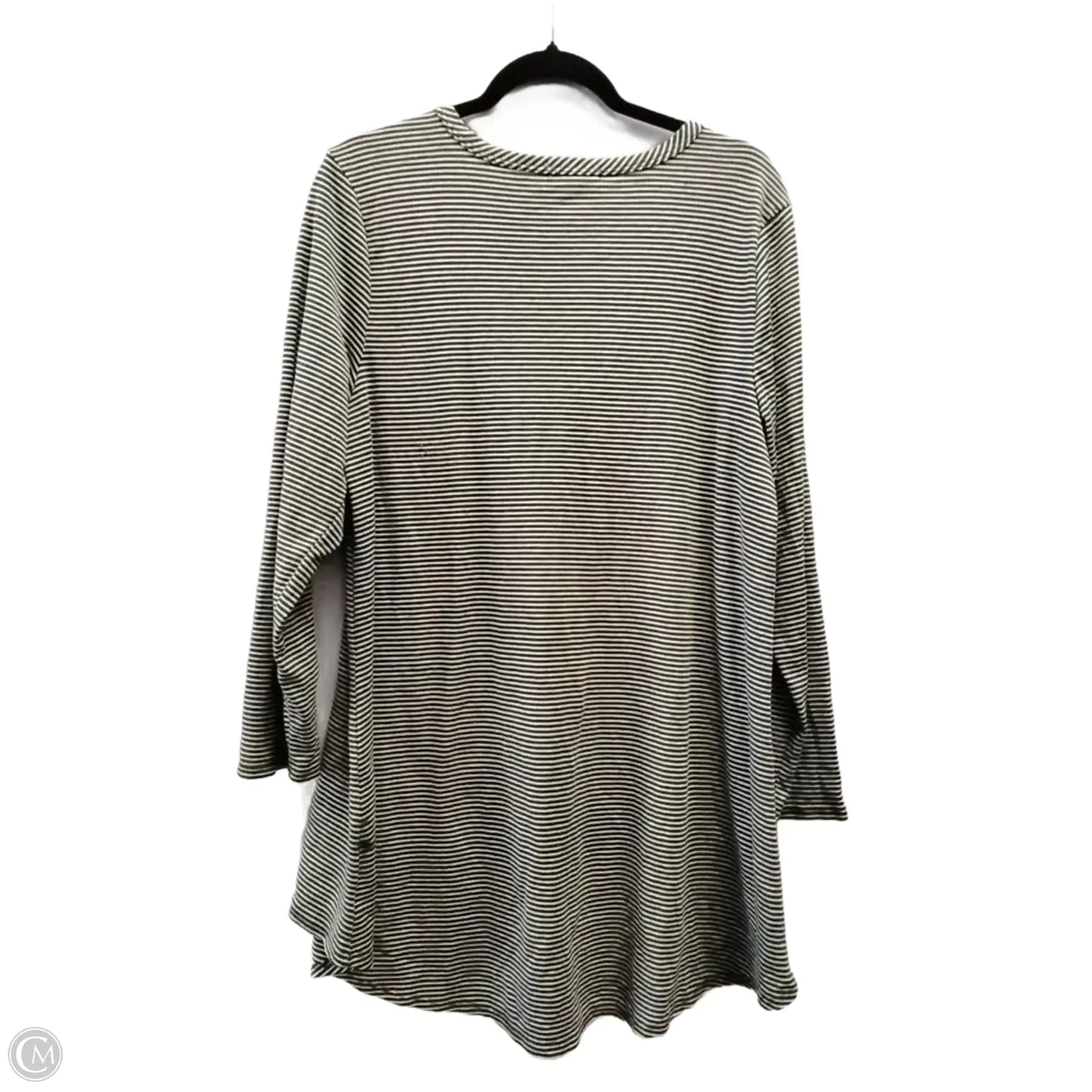 Cardigan By Pebble And Stone In Green, Size: 1x