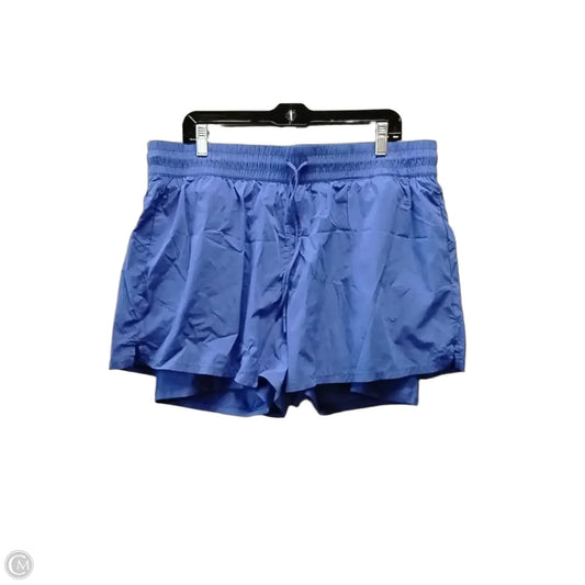 Athletic Shorts By Spyder In Blue, Size: Xxl