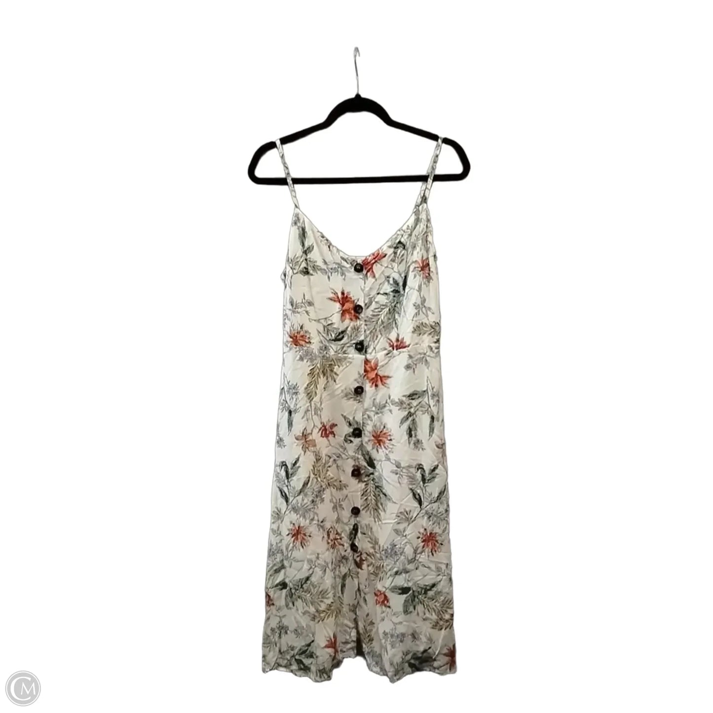 Dress Casual Midi By All In Favor In White, Size: 10