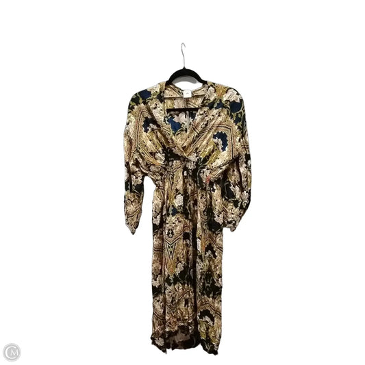 Kimono By Clothes Mentor In Multi-colored, Size: Onesize