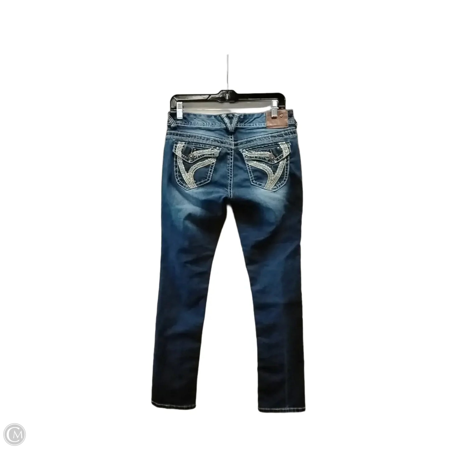 Jeans Straight By Clothes Mentor In Blue Denim, Size: 10