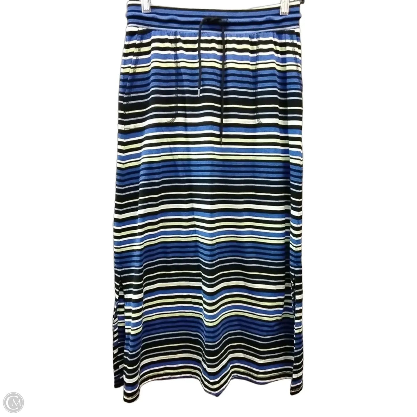 Skirt Maxi By Talbots In Striped Pattern, Size: Sp