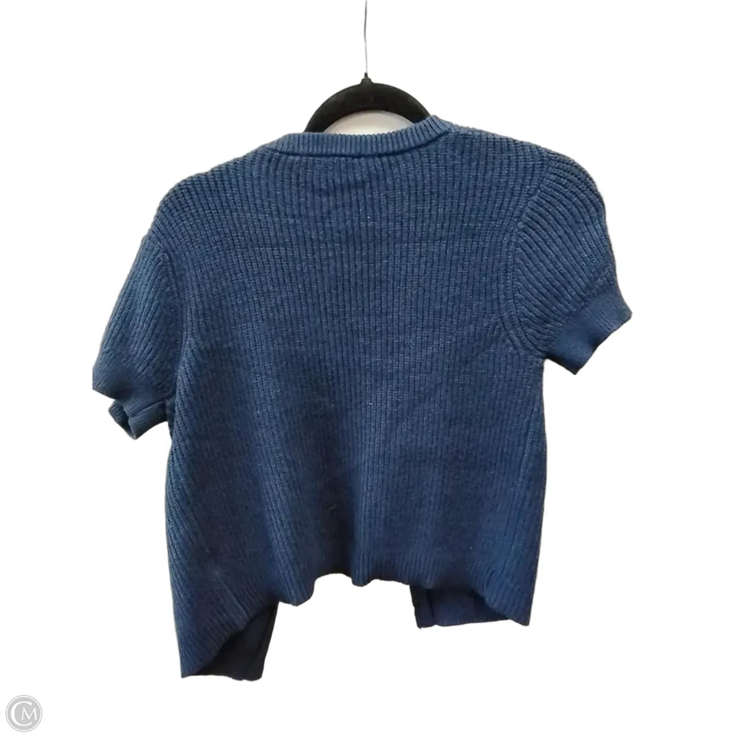Sweater Short Sleeve By Olive And Oak In Blue, Size: M