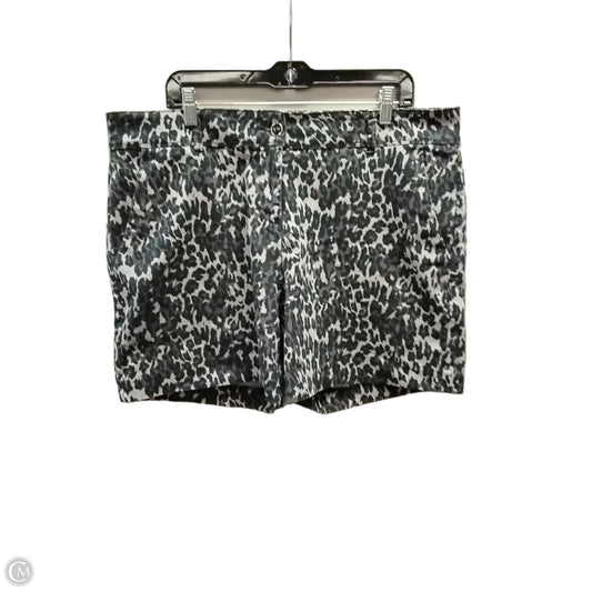 Shorts By Isaac Mizrahi In Animal Print, Size: 16