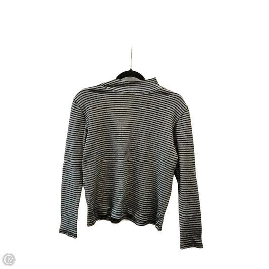 Top Long Sleeve By Liz Claiborne In Striped Pattern, Size: S