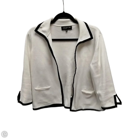 Blazer By Jones New York In Cream, Size: L
