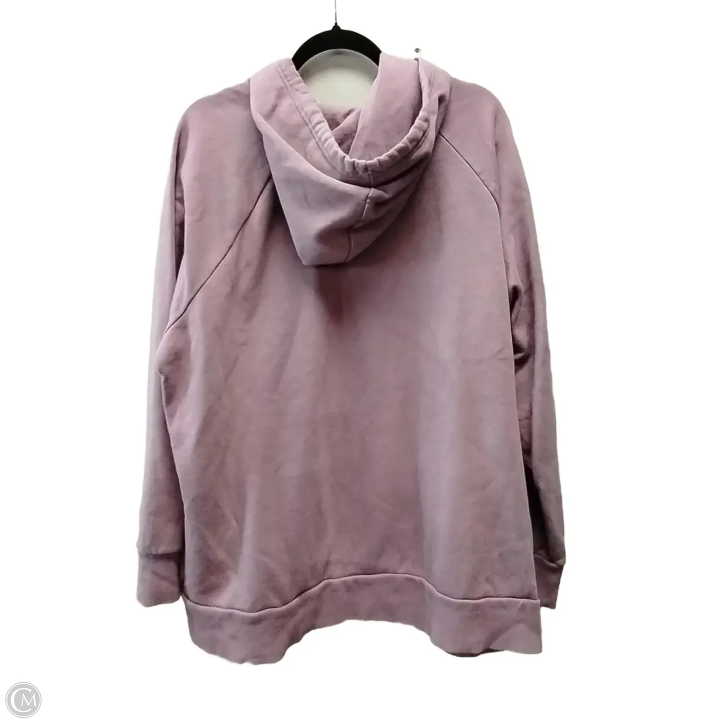 Athletic Sweatshirt Hoodie By Under Armour In Purple, Size: 3x