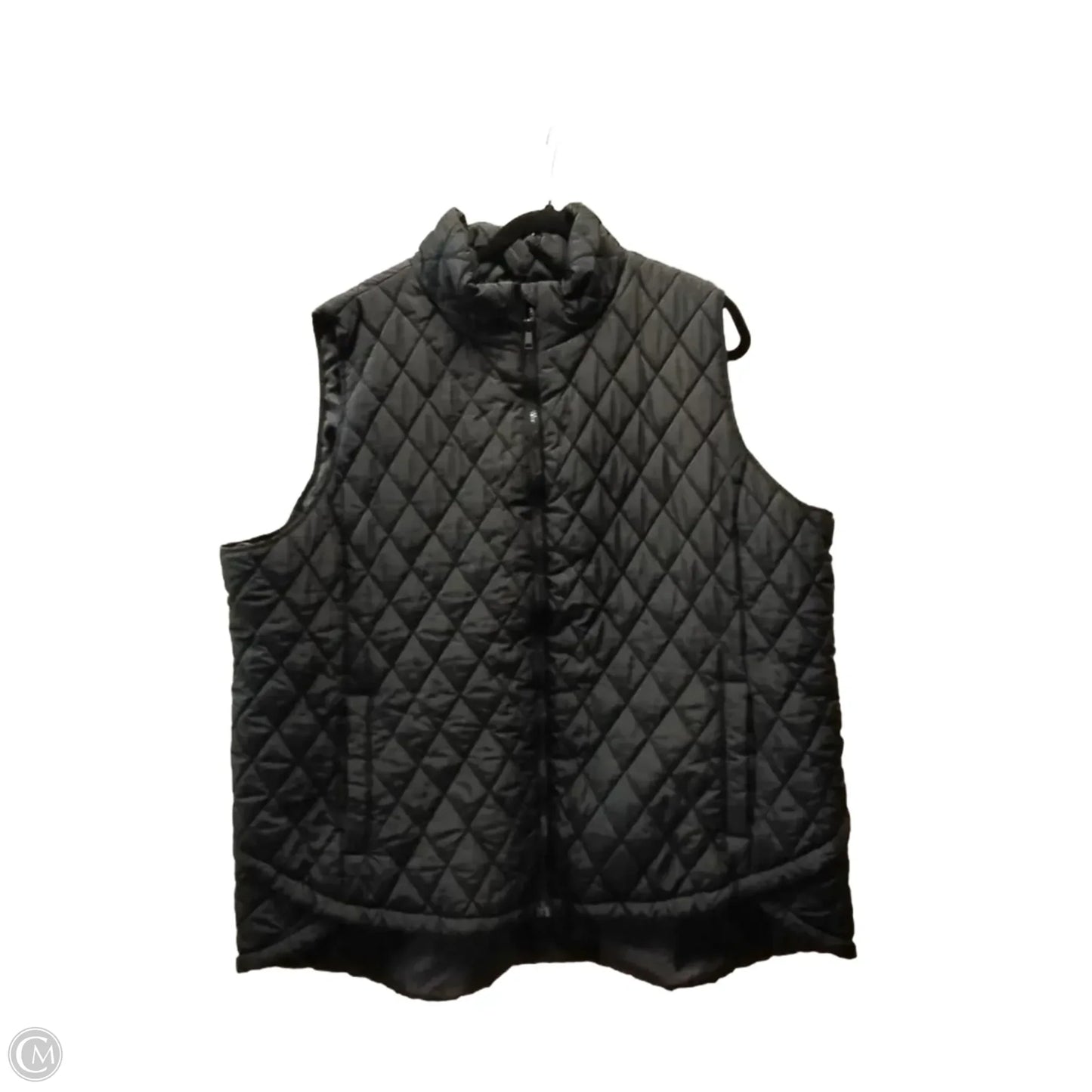Vest Puffer & Quilted By Maurices In Black, Size: 3x