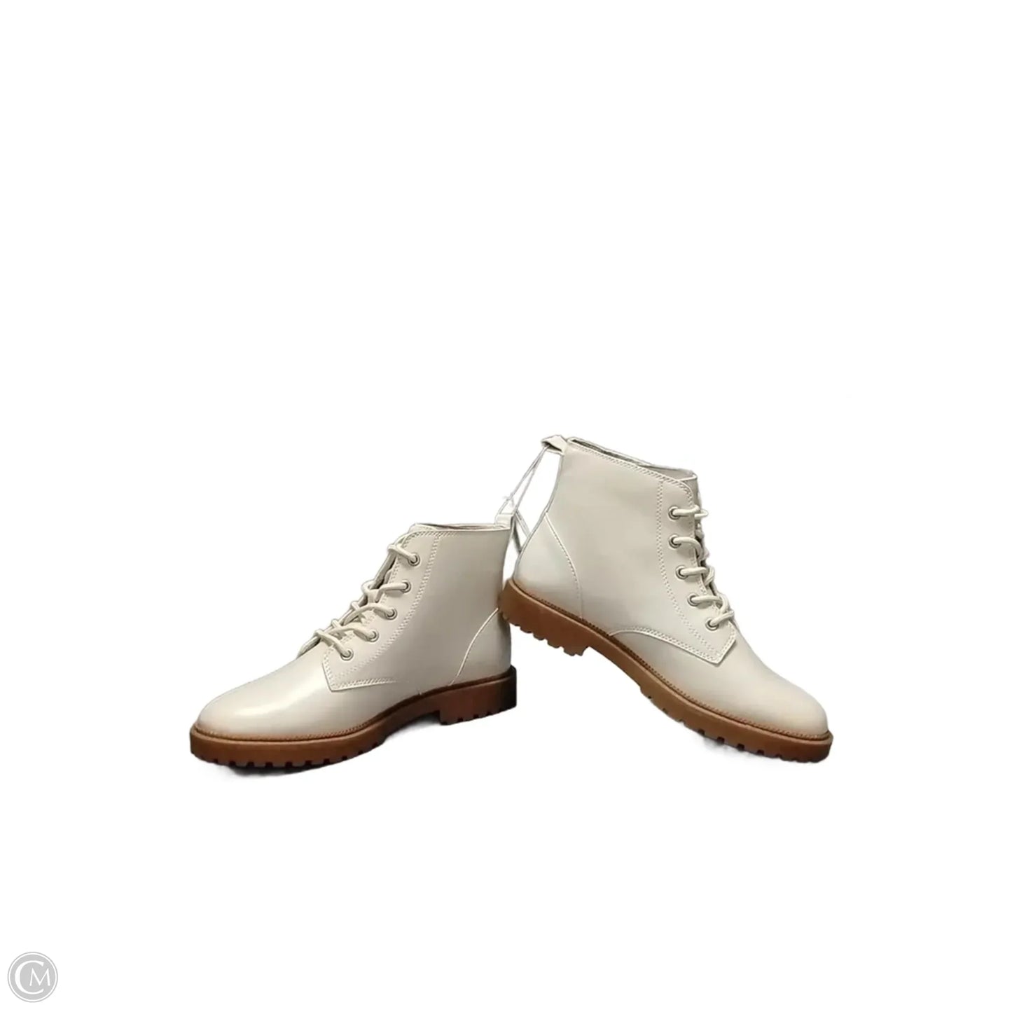 Boots Combat By Old Navy In Cream, Size: 5