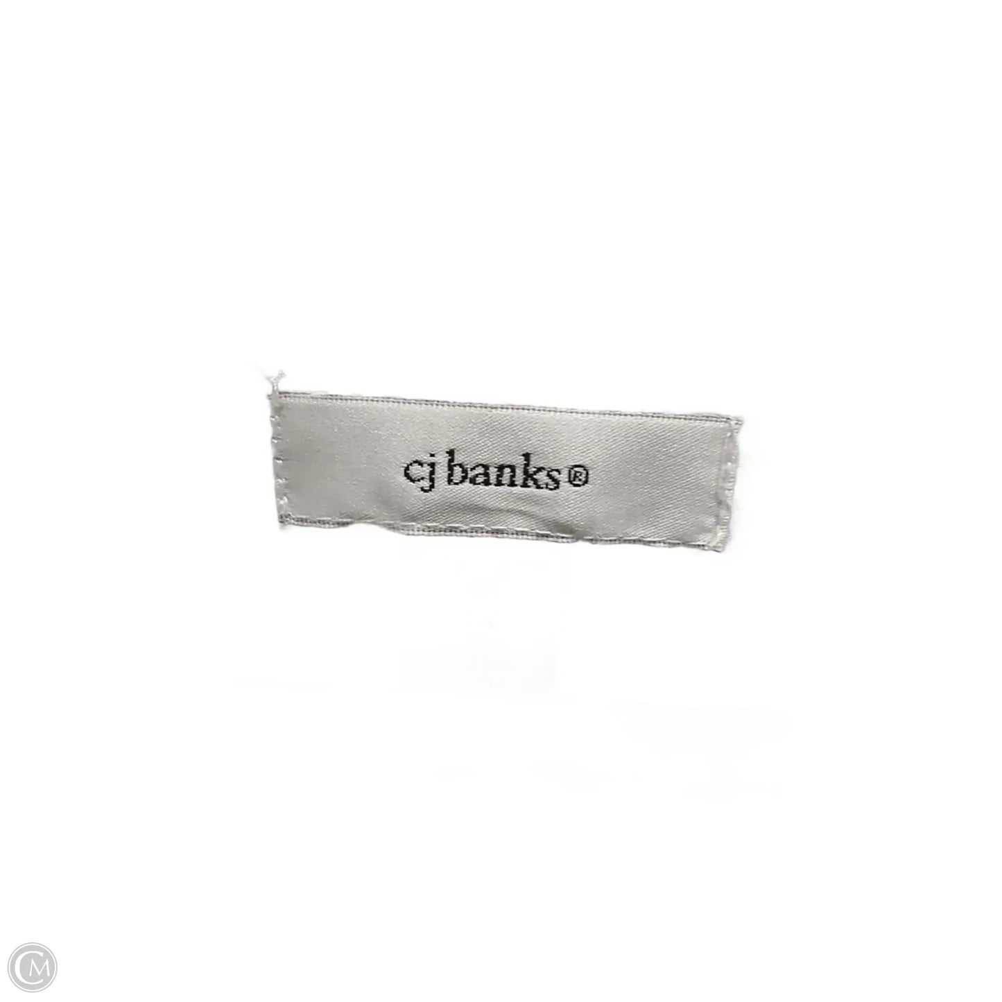 Vest Puffer & Quilted By Cj Banks In White, Size: 1x