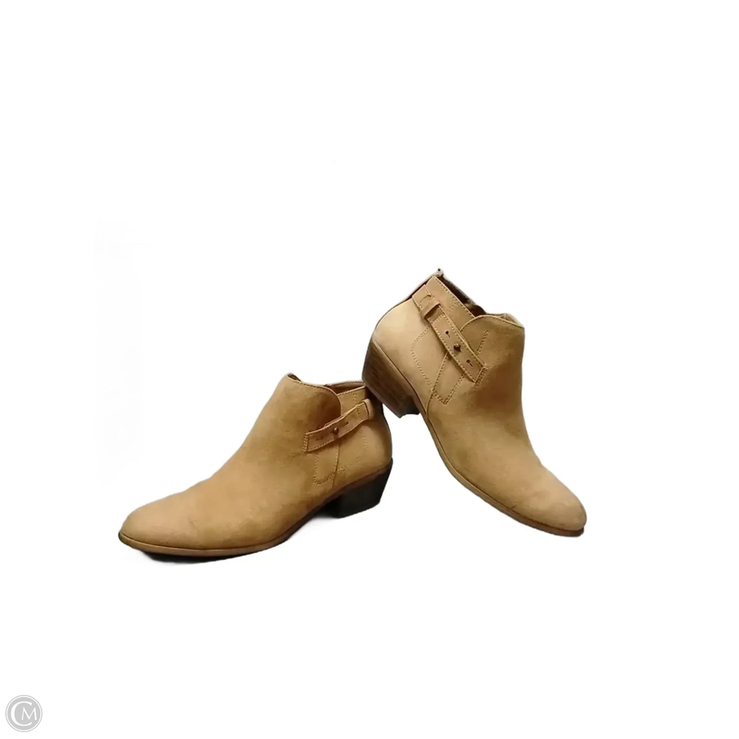 Boots Ankle Heels By Old Navy In Tan, Size: 9