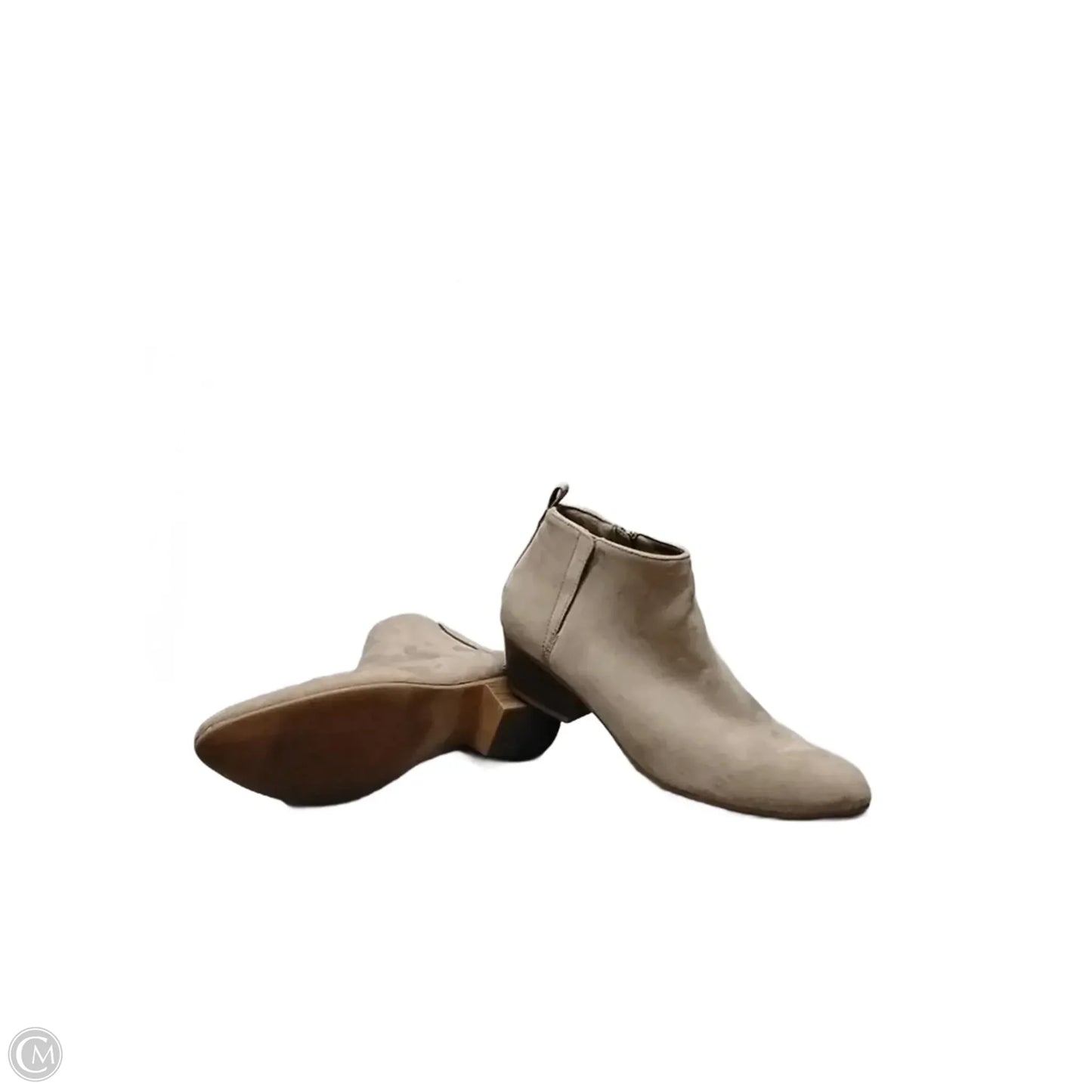 Boots Ankle Heels By Old Navy In Brown, Size: 9