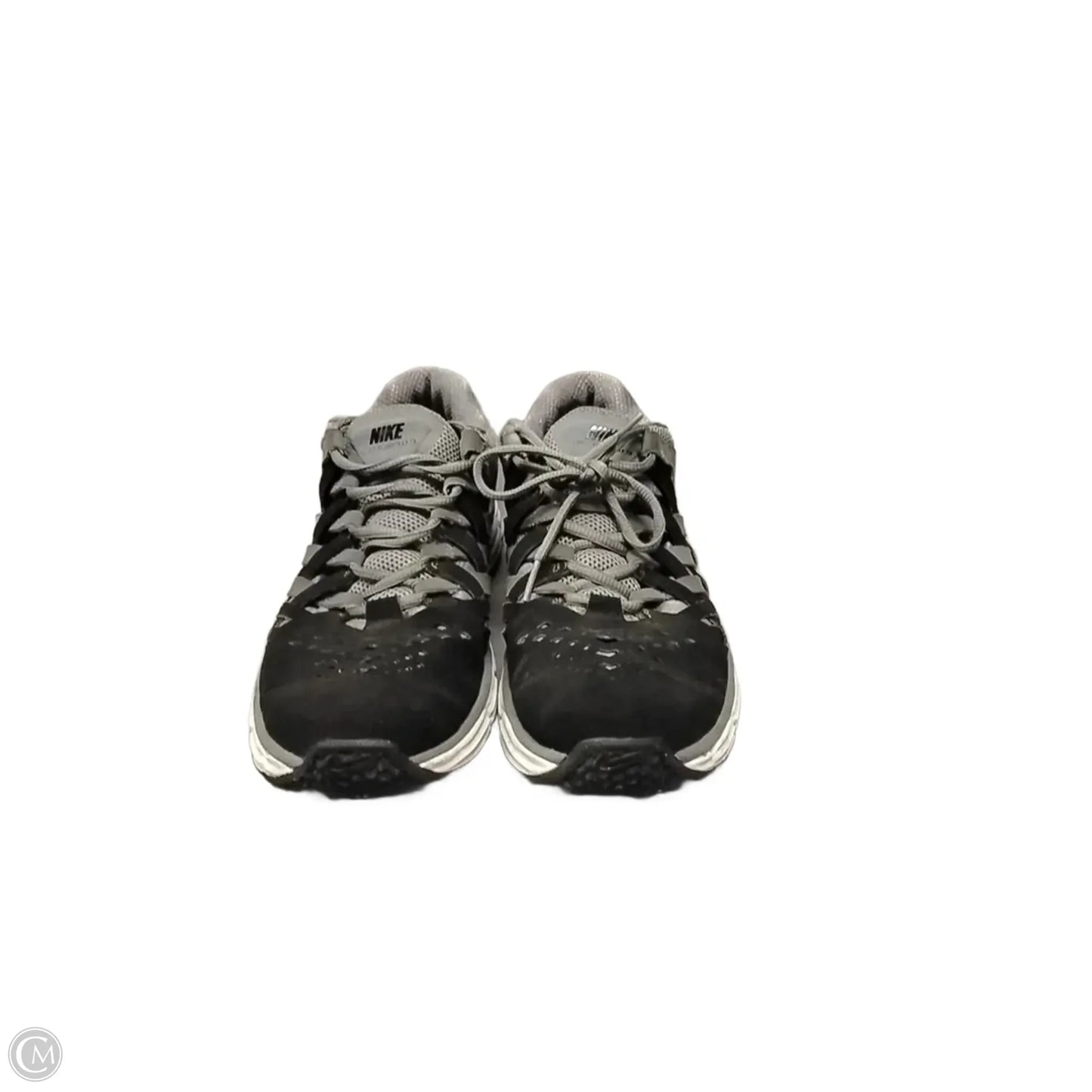 Shoes Athletic By Nike In Black & Grey, Size: 8