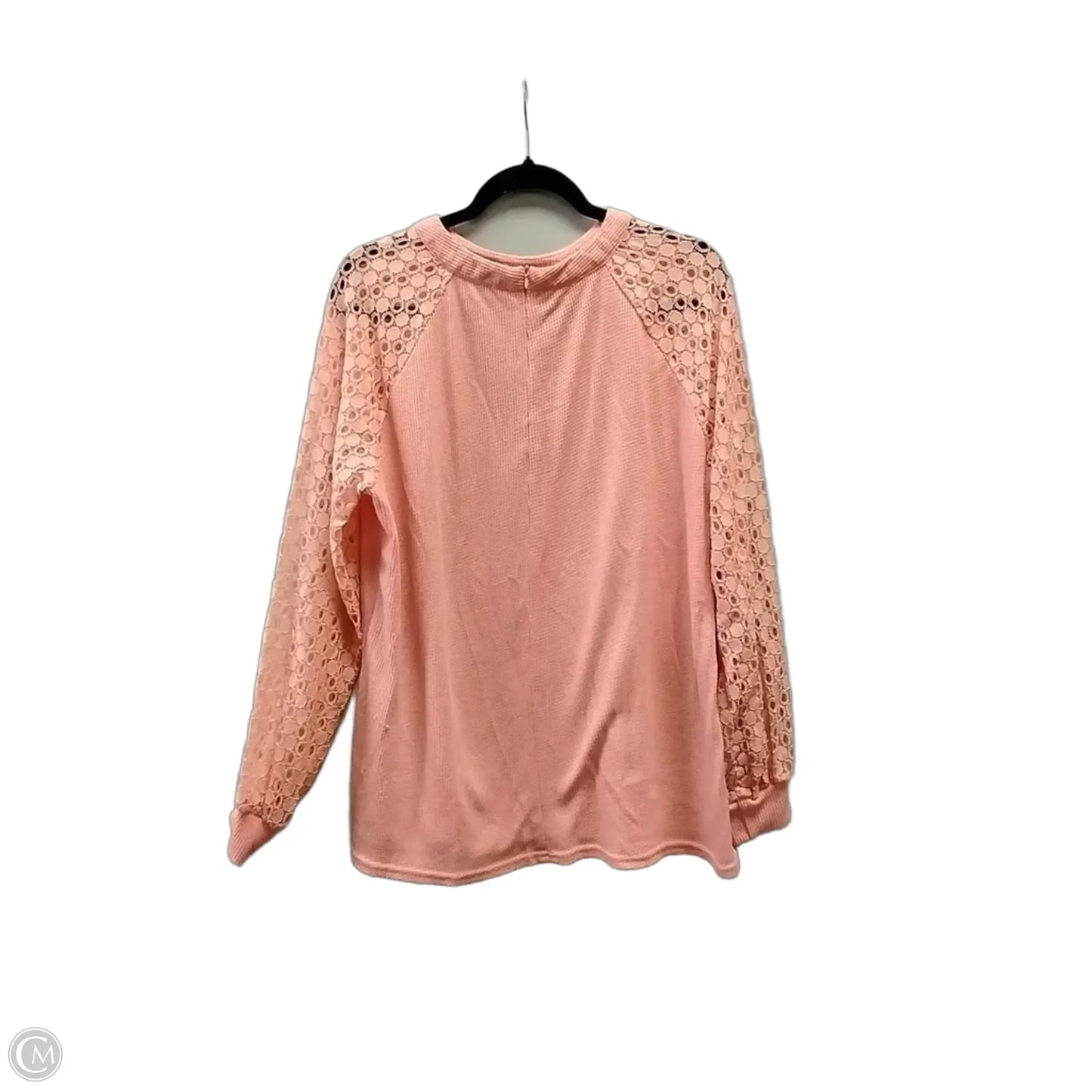 Sweatshirt Collar By Miholl In Peach, Size: Xl