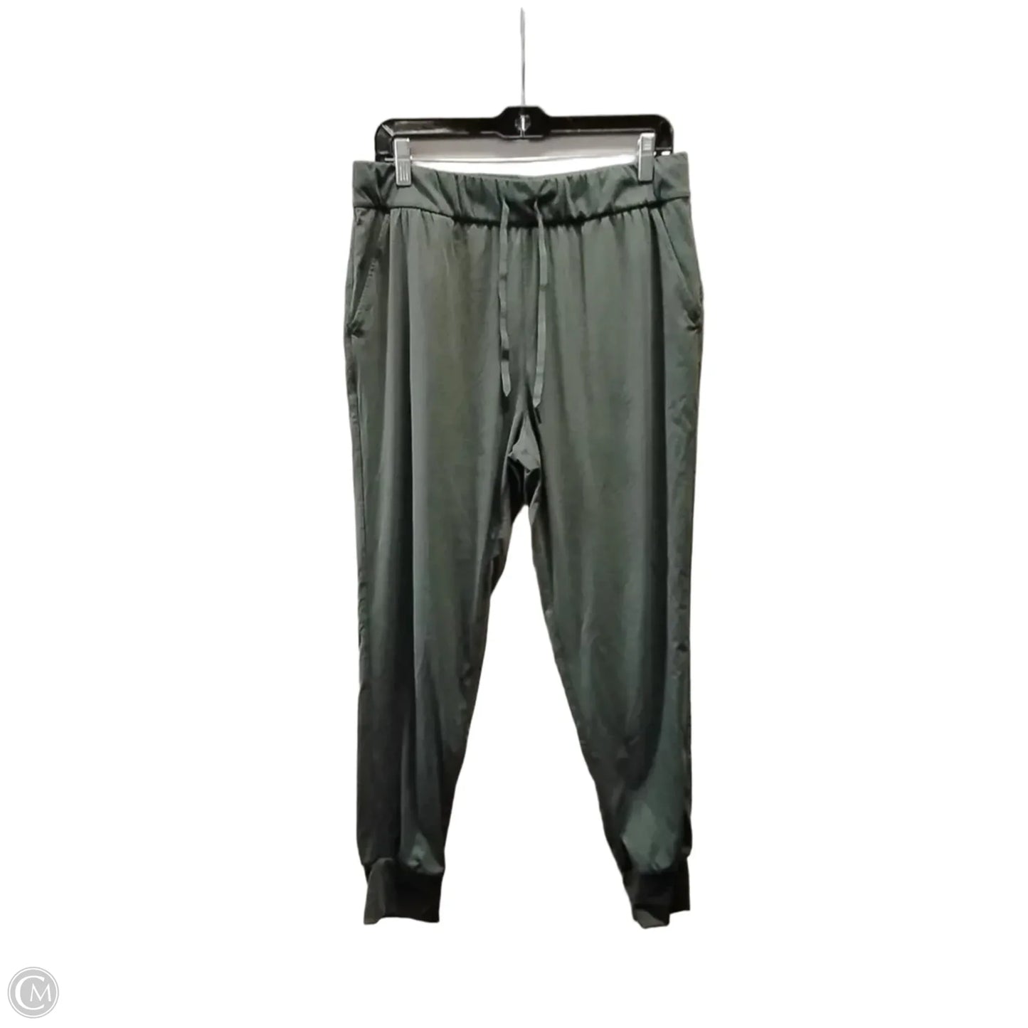 Athletic Pants By Sage In Green, Size: M